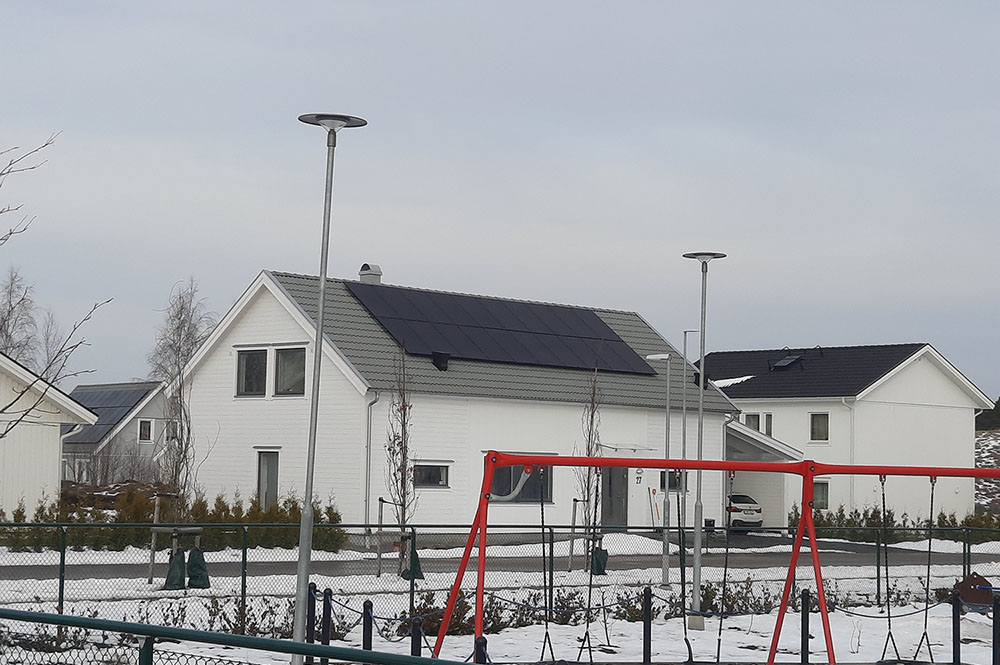 Älmhult, Haganäs, Villa, 6,8 kWp